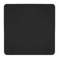 Skid-resistant Carpet Indoor Area Rug Floor Mat - Black - 4' X 4' - Many Other Sizes to Choose From
