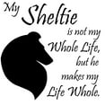 thumbnail image 3 of CafePress - He's My Sheltie T Shirt - Women's Nightshirt, 3 of 4