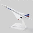 thumbnail image 5 of PRIYAL 1/400 Scale Concorde Airplane Model Prebuilt Diecast Aircraft Miniature Kit Airplane for Air France Metal Model for Adults Collection or Gift, 5 of 7