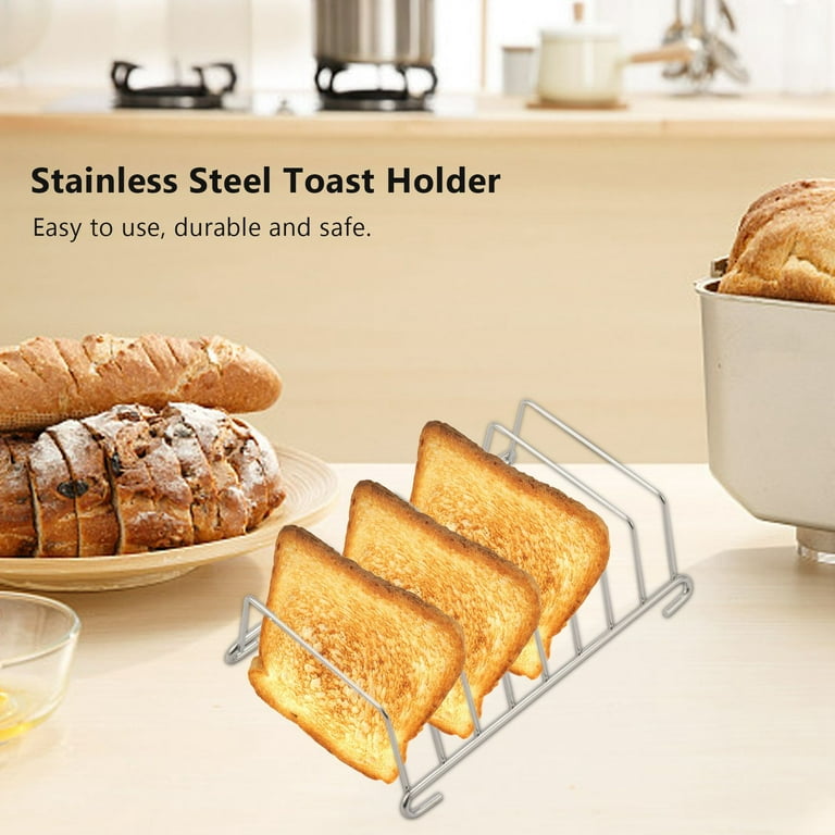 Toast bread 2025 rack holder