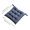 thumbnail image 3 of Fufafayo under $5 Chair Cushion, Chair Seat Cushion, Square Padded Seat Pad, Non Slip Comfort Cushion for Dining Office Desk Stool, Support for Tailbone Back Pain Relief, 3 of 4