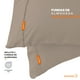 thumbnail image 5 of Fundas de Almohada Lisas Dreamlab, Hipoalergenica, Tamaño King Size, Color Arena, 2 Piezas, 5 of 6