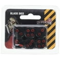 thumbnail image 1 of CMON Zombicide: 6 Black Dice Board Game, 1 of 1