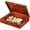 Brown, variant on Acacia Wood Keepsake Box, Large Decorative Box, Memories Box with Lids, Wedding Keepsake Box, Jewelry Box, Prayer box, Wooden Gift Box,