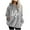 Gray, variant on Aboser Womens Plus Size Sherpa Hoodies Fuzzy Fleece Pullover Sweater Cute Love Graphic Sweatshirt Y2k Clothes Winter Cozy Plush Outerwear with Pockets