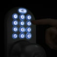 thumbnail image 3 of MiProducts Corp Electronic Touchpad Keyless Entry Door Lock Gold Brass Finish, 3 of 7