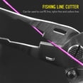 thumbnail image 3 of Fishing Pliers Scissors Stainless Steel Fishing Line Cutter Split Ring Pliers Hook Remover Tool with, 3 of 8