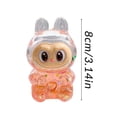 thumbnail image 2 of Labubu Original Labubu Pop Mart Home Decoration Children's Gift Quicksand Luminous Ornaments 10ml Orange, 2 of 4