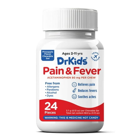 DrKids Children’s Pain & Fever Chewable Gels