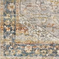 thumbnail image 6 of Hauteloom Orchards Living Room, Bedroom Area Rug - Traditional - Gray, Light Gray, Navy - 2'7" x 4'11", 6 of 8