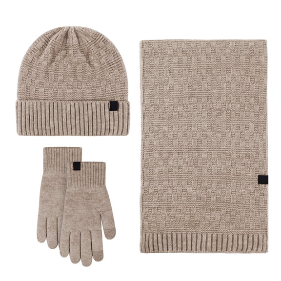 Hat for Women Winter Hat Children Hat Scarf And Glove Set Fashionable Outdoor Baby Warm Three Piece Set