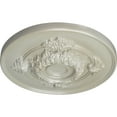 thumbnail image 3 of Ekena Millwork 13 3/4"OD x 1"P Monique Ceiling Medallion (Fits Canopies up to 3 3/4"), Hand-Painted Flash Blue, 3 of 6