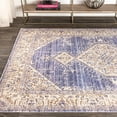 thumbnail image 5 of JONATHAN Y MODERN PERSIAN 8 x 10 Area Rug, Lila Tribal Medallion - Lavender/Gray, MDP306D-8, 5 of 11