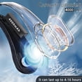 thumbnail image 4 of Ventilador de cuello ASNUG, sin aspas, 4000 mAh, recargable, 3 velocidades, 4 of 6