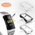 thumbnail image 2 of Protector de pantalla Valband Paquete de 3 Compatible con Fit Bit Charge 4/Charge 3, 2 of 2