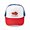 Red/Blue/White, variant on - I Love Tomatoes - Adjustable Unisex Printed Trucker Hat with Mesh Back