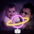 thumbnail image 3 of SHANJIA Neon Light Sign, LED Neon Sign with Holder Base Table Lamps, Battery/USB Neon Lights for Room Party Table Art Decorative Signs, 3 of 7