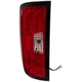 thumbnail image 3 of For 2014-2016 Silverado 1500 Tail Light Red Lens; Chrome Interior Performance, 3 of 5