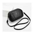 thumbnail image 2 of Bolsa Bandolera De Cuero Blando  Para Mujer Crossbody Lab.G Negro, 2 of 5