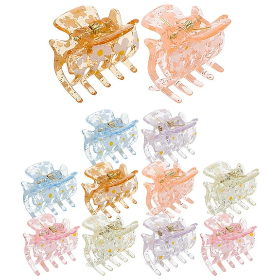 HEMOTON 12-Piece Spiral Hair Clip Set for Women and Children, Attractive Decorative Hair Accessories