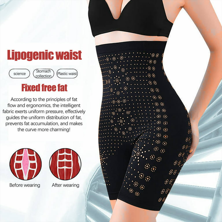 IONSTech Unique Fiber Restoration Shaper, 2PC Graphene Honeycomb Tightening  and Body Shaping Briefs High Waisted Body Shaper Shorts Shapewear for