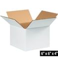 thumbnail image 2 of Box Partners Corrugated Bxs,6x6x4,White,25/BDL - BXP 664W, 2 of 4