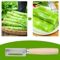 thumbnail image 1 of TIMIFIS Éplucheur Couteau à Éplucher en Acier Inoxydable pour Laitue Spécial Cuisine Couteau Multifonctionnel Outil de Raclage Canne à Sucre Pomme de Terre Raboteuse Appareils de Cuisine, 1 of 8
