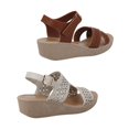thumbnail image 3 of 2 Pack Sandalias MAMA LOLA Mujer Comodas Dama cafe 26, 3 of 4