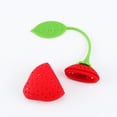 thumbnail image 1 of Silicone Creative Strawberry Shape Food Grade Silicone Tea Strainer, Tea Infuser, Kitchen Accessories For Home Loose Leaf Tea Tea Maker, 1 of 8