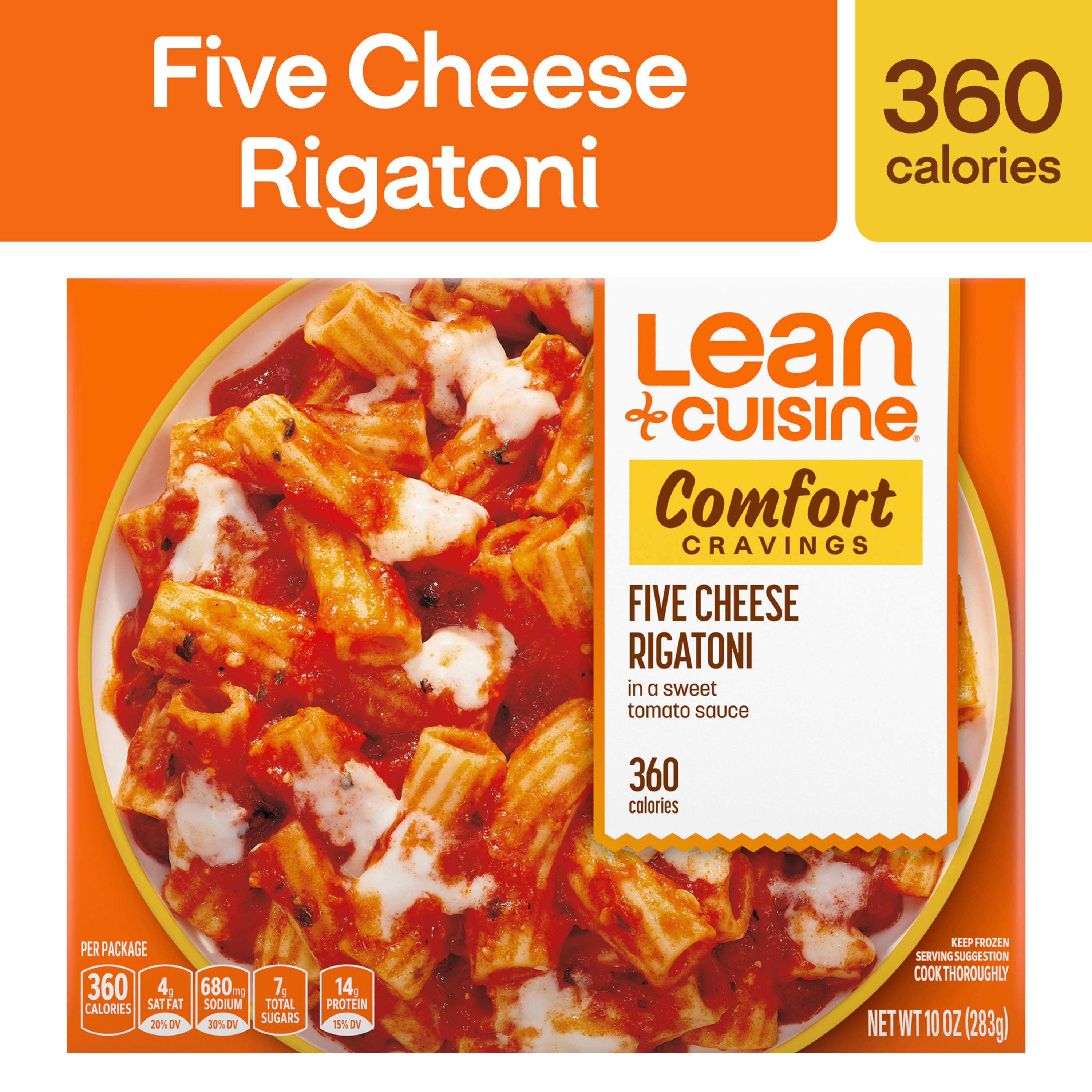 Lean Cuisine Favorites Five Cheese Rigatoni Meal, 10 oz (Frozen)