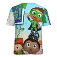 thumbnail image 6 of Super Why T-Shirt for Women Casual Printed Tee Stylish Soft Graphic Shirts Top Short-Sleeve Outfit 4XL, 6 of 8