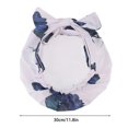 thumbnail image 2 of Luxury Shower Cap For Women, Waterproof Bowknot Bathing Caps, Reusable Shower Caps, Multi-Functional Shower Cap, Home Bathroom Headgear, 2 of 5