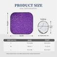 thumbnail image 3 of Fotbe Glitter Purple 2-Piece Car Windshield Sun Shade | Sun Blocker for Car Windshield | Foldable Automotive Interior Accessories for Sun Protection-Medium, 3 of 7