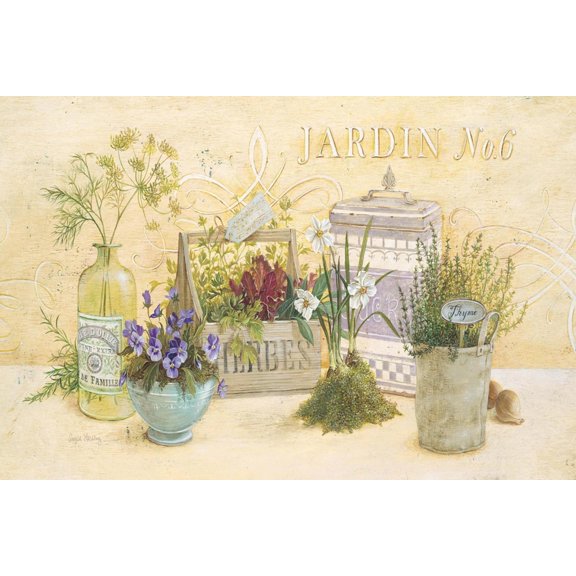 Art.com Kitchen Garden Art Print by Angela Staehling, 36" x 24"