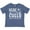 Indigo, variant on Here to Cheer Cheerleading with Arrow and Stars Boys or Girls Toddler T-Shirt