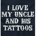 thumbnail image 2 of Love Uncle Tattoos Cute Rebellious Toddler Boy Girl T Shirt Infant Toddler Brisco Brands 2T, 2 of 6