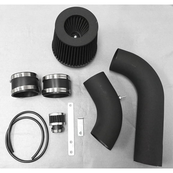 AirX Racing Air Intake Filter Kit For 2014 2015 2016 Volkswagen Jetta Passat With 1.8L L4 Turbo (Black Coated)