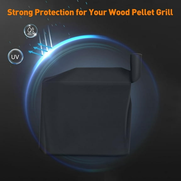 Heavy Duty Grill Cover for 450/550/700 Series, Waterproof & Windproof