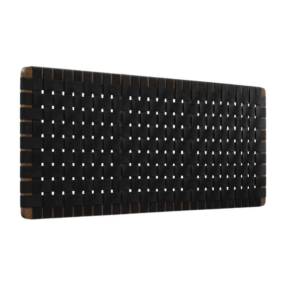 Vegan Leather Queen Headboard Wall-Mount Design with DurableTexture