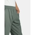 thumbnail image 4 of Athletic Works Men's Grid Tech Fleece Joggers, Sizes S-3XL, 4 of 6