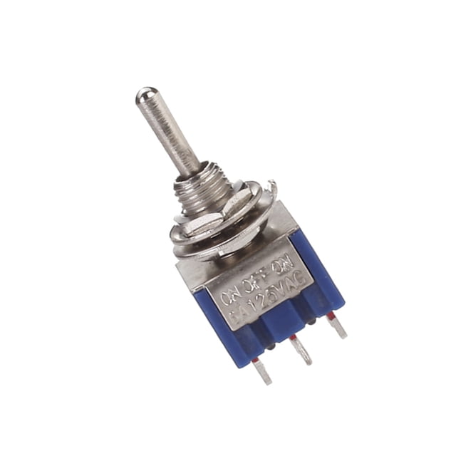 - Vías Mini Palanca Interruptor Toggle Switch 6 Pin 6A 125VAC Sunnimix On-Off-On 3-Way Mini Toggle Switch 6 Pin 6A 125VAC