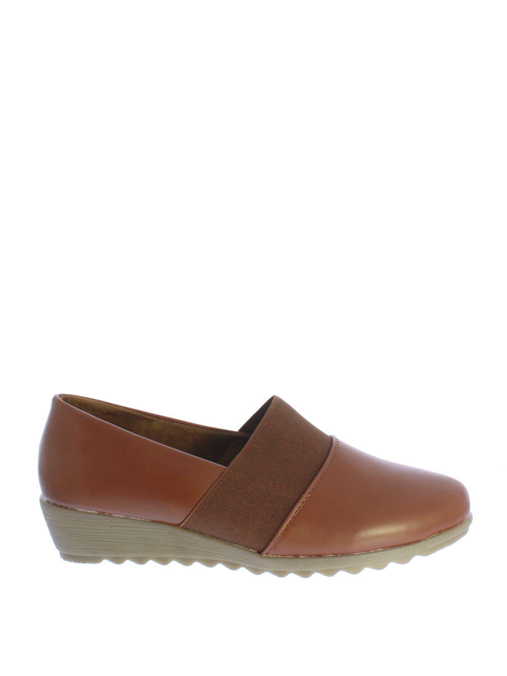 Refresh Chloe-01 Women's Comfort Low Wedge in Brown