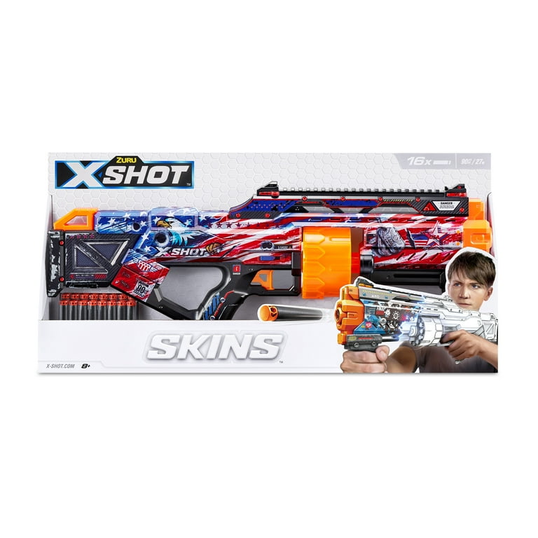 BRUNT ラストショット LAST SHOT ＋ SBSキット XSHOT Skins Last Stand Dart Blaster - Defense Force (16 Darts) by