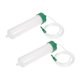 thumbnail image 1 of Jeringas de dispensador de pegamento de tubo de aire de 200cc claras con adaptador para uso industrial, 2 piezas (tapa de plástico), 1 of 3
