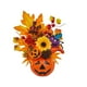 thumbnail image 2 of Calabaza de espuma para Halloween | Adorno de hoja de arce para la cosecha otoñal | Adorno de mesa de 30 cm | Calabaza artificial naranja ligera para Halloween, Acción de Gracias, decoración del, 2 of 6