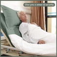 thumbnail image 4 of 6 Pcs Hospital Bed Sheets Set Deep Pocket Fitted Sheet with Elastic All Around Easy Care Knitted Jersey for Home Nursing Home Green, 4 of 6