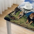 thumbnail image 5 of Acheng Wildlife Photography Square Tablecloth 100% Polyester Fiber 40*40, 5 of 8