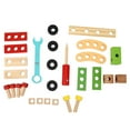 thumbnail image 2 of Herramienta de mantenimiento de ingeniería juguetes juego de simulación niños DIY madera también caja de juguete, 2 of 8