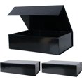 thumbnail image 1 of Caja de regalo RayOfSun, grande, 35 x 23 x 11 cm, cierre magnético, color negro, 1 of 9