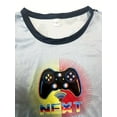 thumbnail image 4 of Boys 2-piece Trendy Pajama Sets Luminous Gamepad Pattern Long Sleeve Top & Matching, 4 of 7